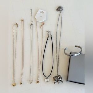 Elephant Jewelry Bundle- 7 Pieces